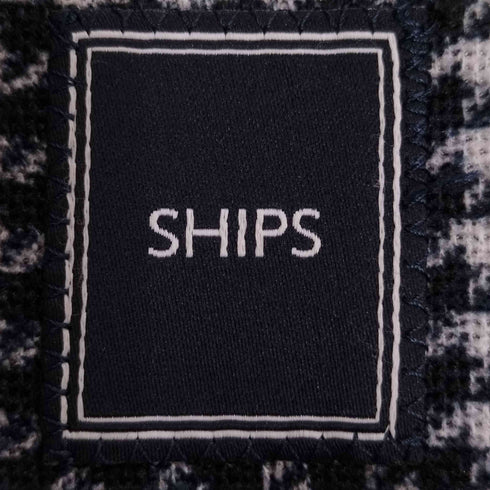 シップス SHIPS 洗濯可能 プリント ジャージー シャツ ジャケット メンズ import:M