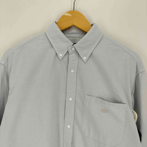ノースフェイスパープルレーベル THE NORTH FACE PURPLE LABEL Cotton Polyester OX B.D. Shirt コットン ポリエステル OX ボタンダウン シャツ メンズ import:M