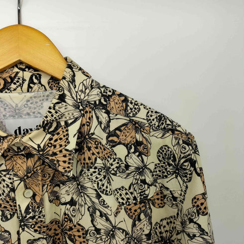 davi PARIS バタフライモチーフ ウエスタンシャツ メンズ JPN:M