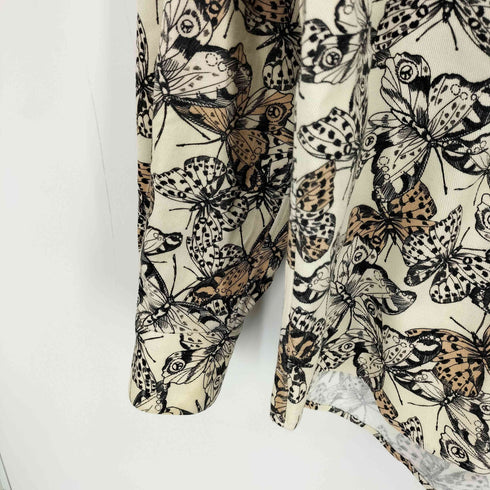 davi PARIS バタフライモチーフ ウエスタンシャツ メンズ JPN:M