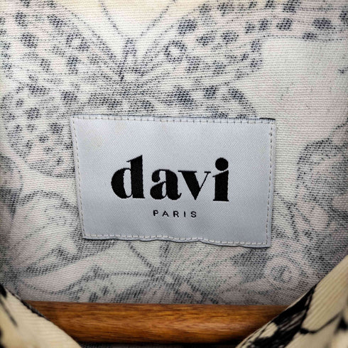 davi PARIS バタフライモチーフ ウエスタンシャツ メンズ JPN:M