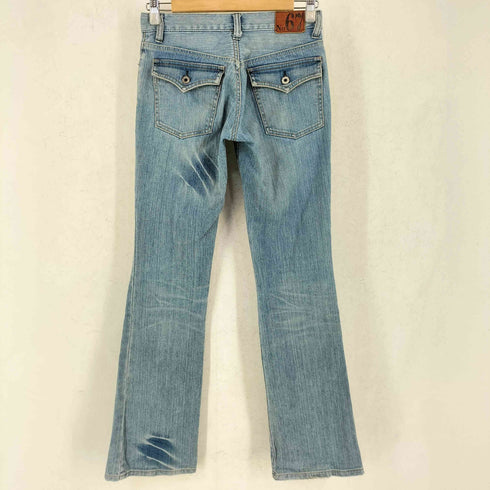 ポロジーンズ RL POLO JEANS CO. ローライズ フレアデニムパンツ Y2K レディース 25
