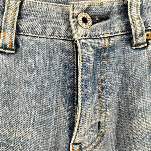 ポロジーンズ RL POLO JEANS CO. ローライズ フレアデニムパンツ Y2K レディース 25