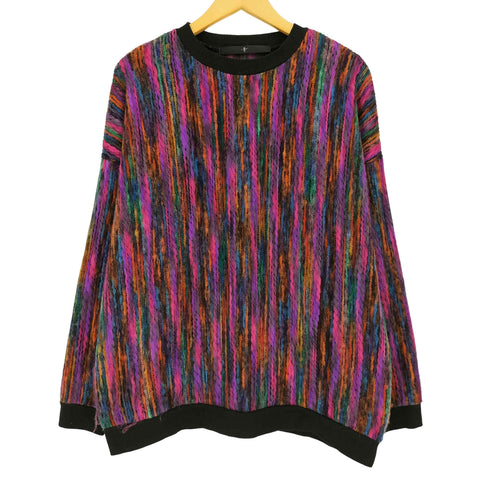 ノーアイディー NO ID. ランダム ニット BIG プルオーバー メンズ ONE SIZE