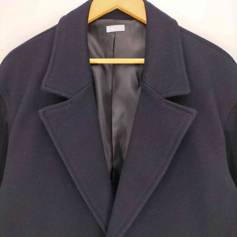 ジャーナルスタンダードレリューム JOURNAL STANDARD relume 21AW TECH MELTON シングルAライン オーバーサイズコート メンズ JPN:M