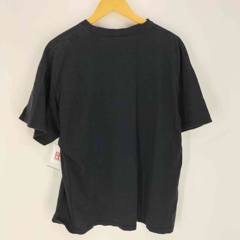 90~00S アニメキャラクター プリント クルーネック Tシャツ メンズ