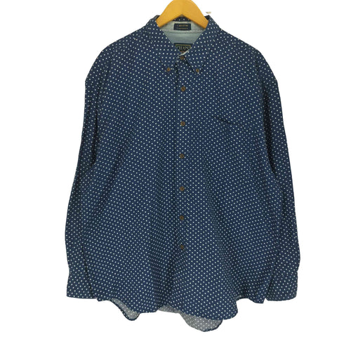 チャップスラルフローレン CHAPS RALPH LAUREN 星 総柄 ボタンダウンシャツ メンズ JPN:XL