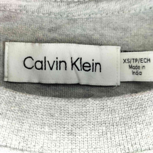 カルバンクライン CALVIN KLEIN RELAXED FIT ロゴ刺繍 S/S Tシャツ メンズ import:XS