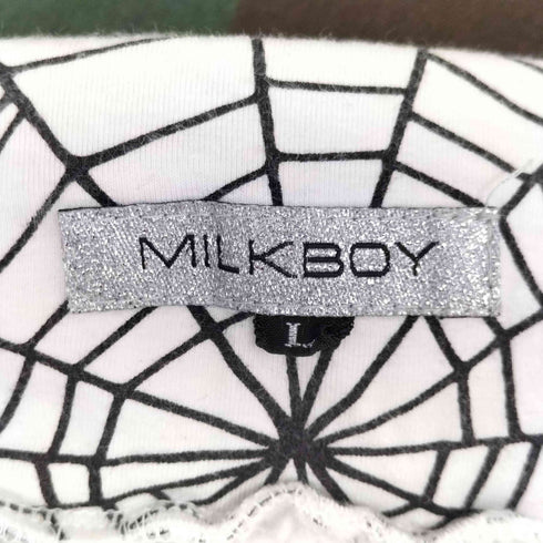 ミルクボーイ MILKBOY スパイダー総柄 ショーツ メンズ JPN:L