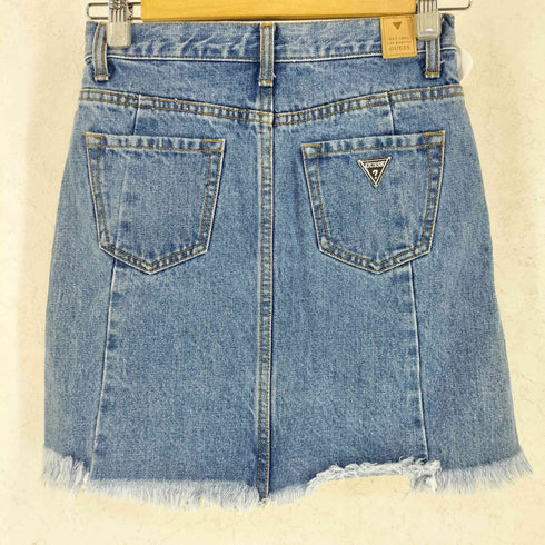 ゲス GUESS カットオフ デニムショートスカート Y2K レディース 24