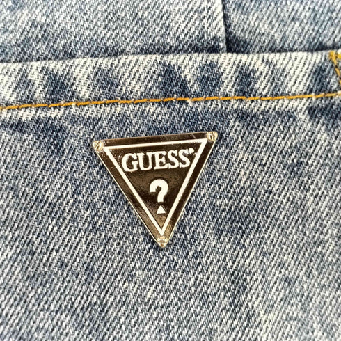 ゲス GUESS カットオフ デニムショートスカート Y2K レディース 24