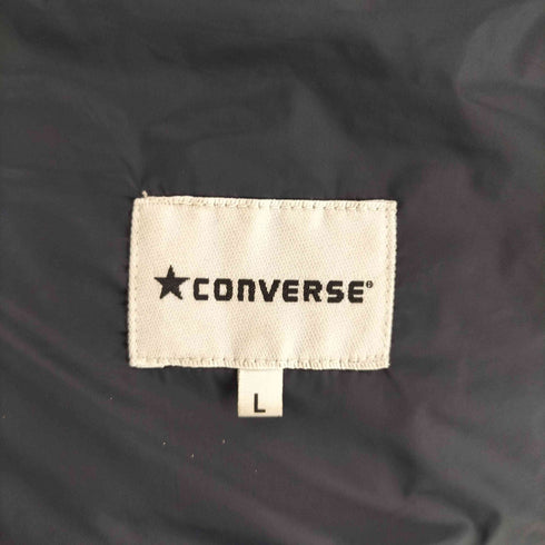 コンバース CONVERSE ロゴプリントダウンジャケット メンズ L
