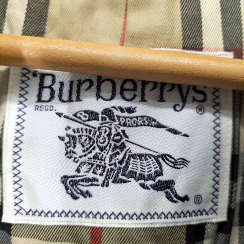 バーバリーズ BURBERRYS 裏地ノバチェック ステンカラーコート レディース