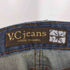 VC JEANS 葉 刺繍 ジップフライ デニムパンツ Y2K レディース 28