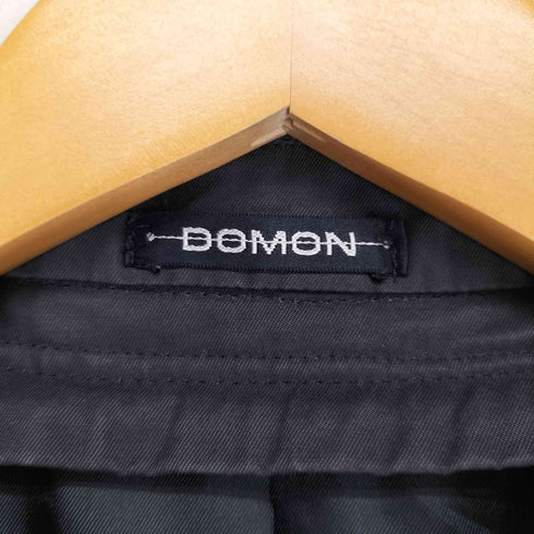 DOMON 比翼ステンカラーコート メンズ