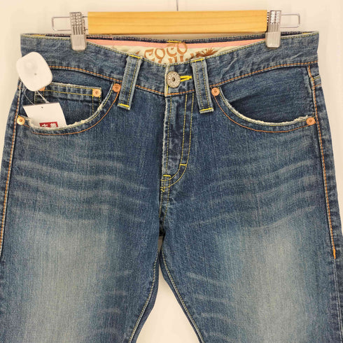 COCOLULU ジップフライ クロップド デニム パンツ 平成 Y2K レディース 27