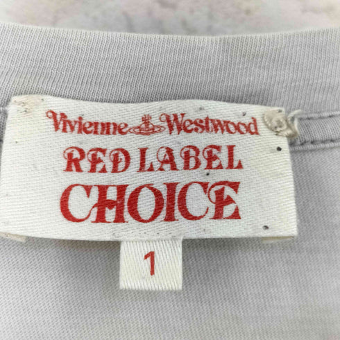 ヴィヴィアンウエストウッドレッドレーベル Vivienne Westwood RED LABEL CHOICE 英字プリントTシャツ Y2K レディース 1