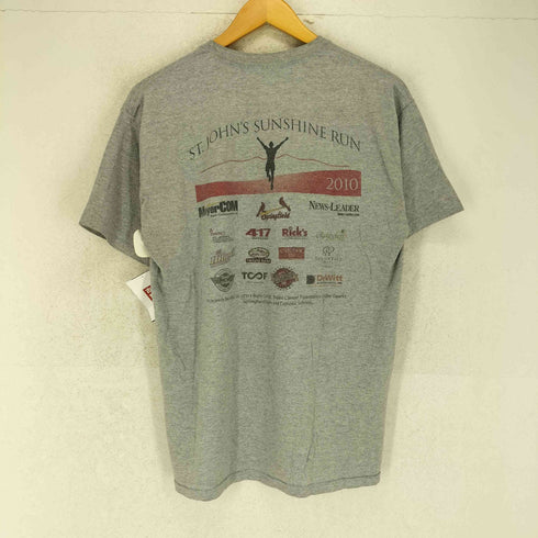 ギルダン GILDAN マラソン 企業プリント クルーネックTシャツ メンズ JPN:M