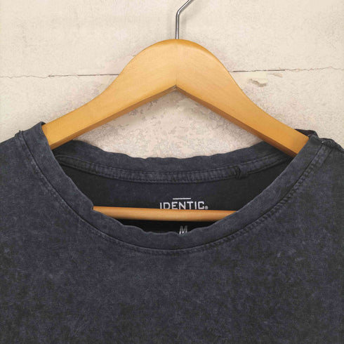 IDENTIC スカルプリント クルーネックTシャツ メンズ JPN:M