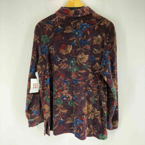 NEW LOOK 総柄 フリース L/S シャツ レディース import:L