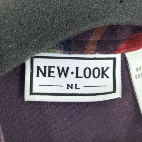 NEW LOOK 総柄 フリース L/S シャツ レディース import:L
