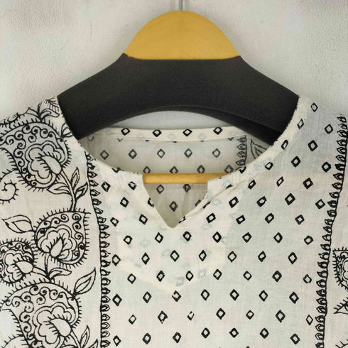 ペイズリー L/S カットソー メンズ
