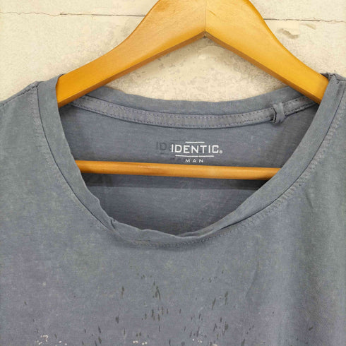 IDENTIC ラムスカルプリント クルーネックTシャツ メンズ JPN:XL