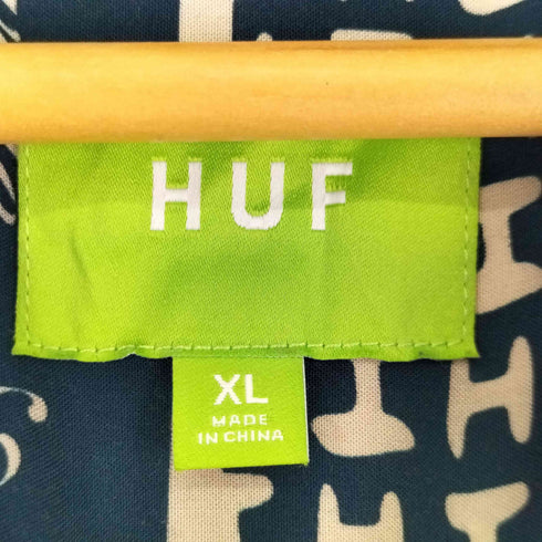ハフ HUF SCARF LS RESORT TOP メンズ import:XL