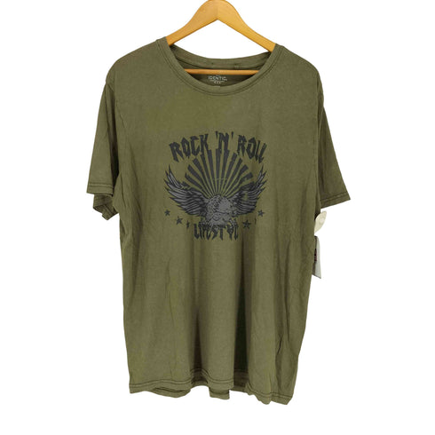 IDENTIC イーグルプリント クルーネックTシャツ メンズ JPN:XXL
