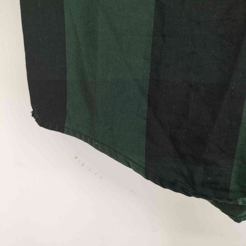 ディッキーズ Dickies S/S チェックシャツ スナップボタン メンズ 4L