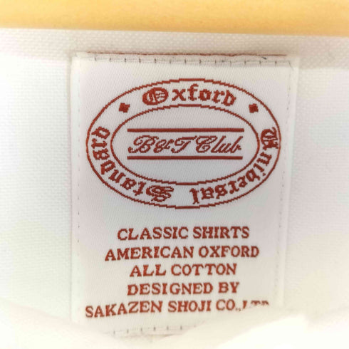 ビーティークラブ B&T CLUB BD S/S シャツ メンズ X5
