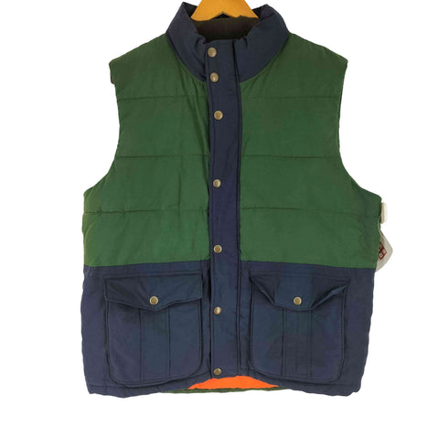 ギャップ Gap バイカラー ジップアップ ベスト メンズ import:L