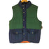 ギャップ Gap バイカラー ジップアップ ベスト メンズ import:L