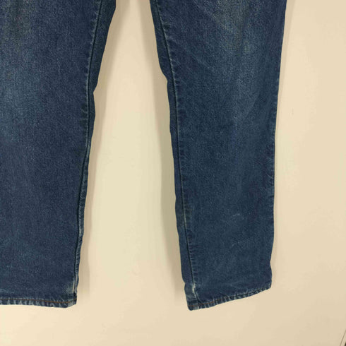 ディッキーズ Dickies 90-00 OLD 裏地チェック ワイド ストレート デニム パンツ メンズ 36x34