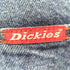 ディッキーズ Dickies 90-00 OLD 裏地チェック ワイド ストレート デニム パンツ メンズ 36x34