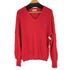 アイゾッドラコステ IZOD LACOSTE 70-80S ロゴワッペン Vネック セーター メンズ import:L