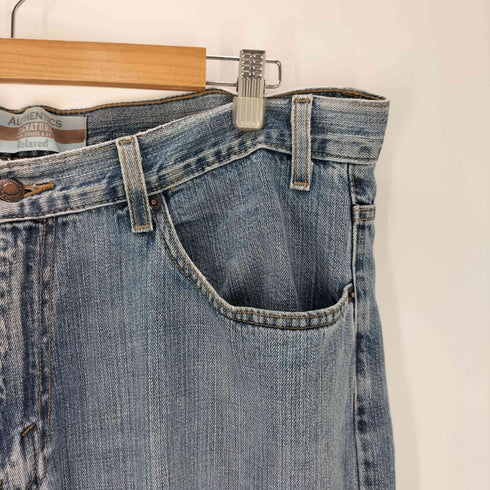 リーバイス Levis AUTHENTICS LEVIS SIGNATURE RELAXED ワイド バギー デニム パンツ メンズ W38L30