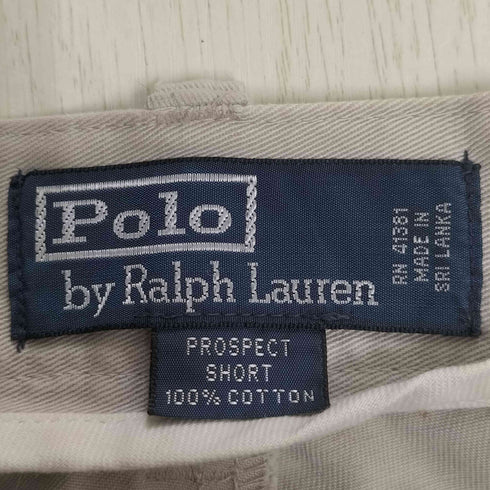 ポロバイラルフローレン Polo by RALPH LAUREN 90s PROSPECT SHORT ノータック コインポケット ポロチノ チノパンツ ショートパンツ メンズ 36inch