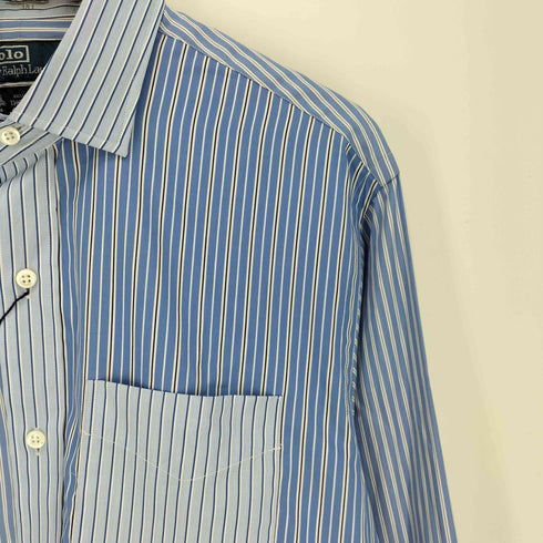 ポロバイラルフローレン Polo by RALPH LAUREN Classic Fit Striped Fun Shirt クラシック フィット ストライプド ファン シャツ メンズ import:L