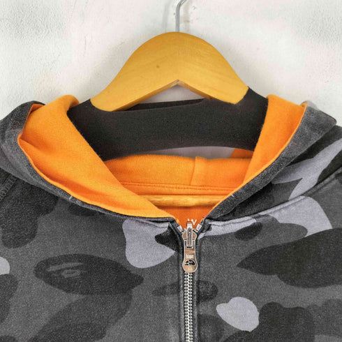アベイシングエイプ A BATHING APE リバーシブル 迷彩柄 ジップアップパーカー メンズ