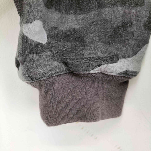 アベイシングエイプ A BATHING APE リバーシブル 迷彩柄 ジップアップパーカー メンズ