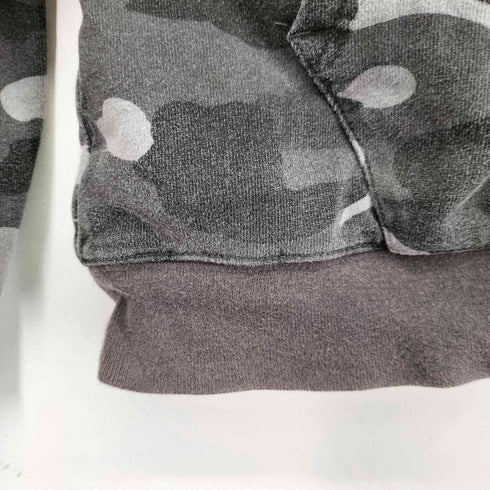 アベイシングエイプ A BATHING APE リバーシブル 迷彩柄 ジップアップパーカー メンズ