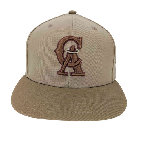 ニューエラ NEW ERA 59FIFTY キャメルカーキバイザー ベースボールキャップ メンズ 7 1/8