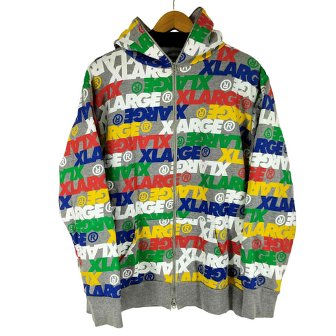エクストララージ XLARGE マルチカラーロゴパーカー メンズ import:XL