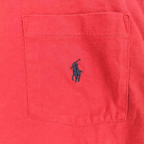 ポロバイラルフローレン Polo by RALPH LAUREN 90S ポニー刺繍 S/S ポケット Tシャツ メンズ M