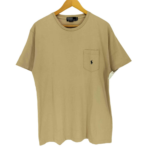 ポロバイラルフローレン Polo by RALPH LAUREN 90S ポニー刺繍 S/S ポケット Tシャツ メンズ L
