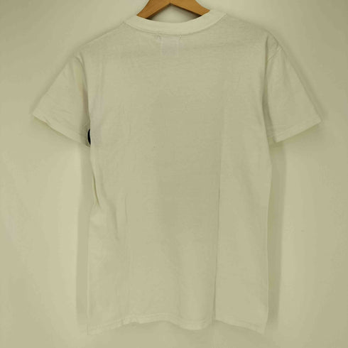 グッドイナフ GOODENOUGH 90s 1998 Hanes BEEFY-Tボディ GEロゴ ユニオンジャック The whole magic kingdom プリント クルーネック 半袖Tシャツ メンズ JPN:S