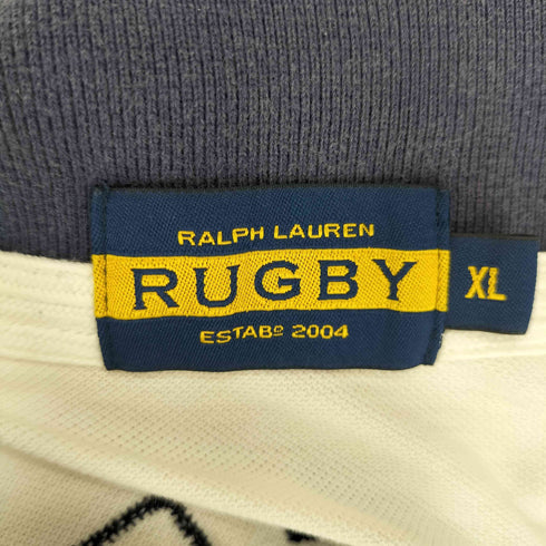 ラグビーラルフローレン Rugby Ralph Lauren ラグビー刺繍 ラガーシャツ メンズ XL