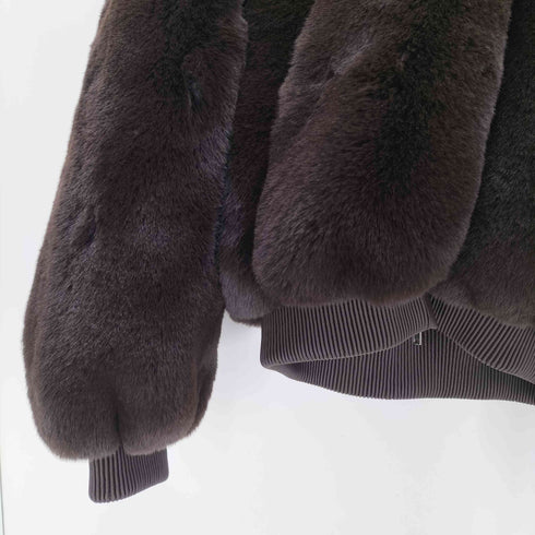 SKIMS FAUX FUR ZIP UP JACKET レディース import:S