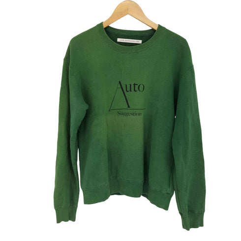 ジョンローレンスサリバン JOHN LAWRENCE SULLIVAN 16AW Auto Suggestion プリントクルーネックスウェット メンズ JPN:L